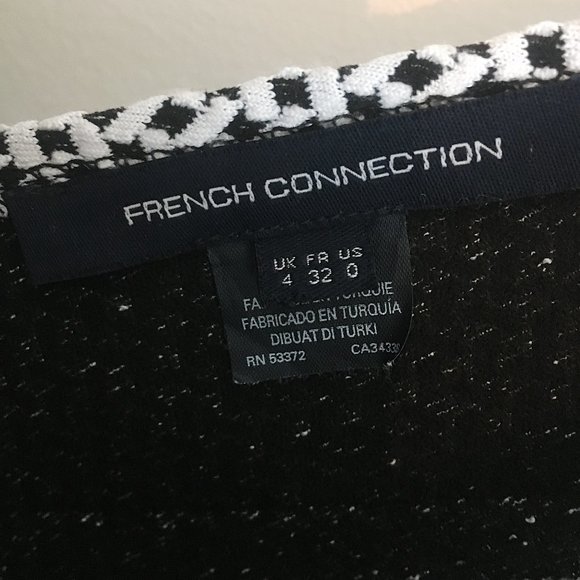 French Connection Color Block Textured Deeds - Picture 8 of 9